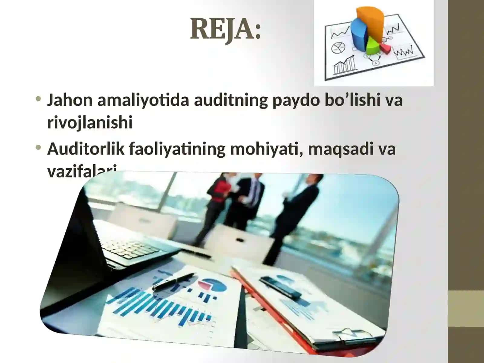 Jahonamaliyotida auditning rivojlanish bosqichlari 2