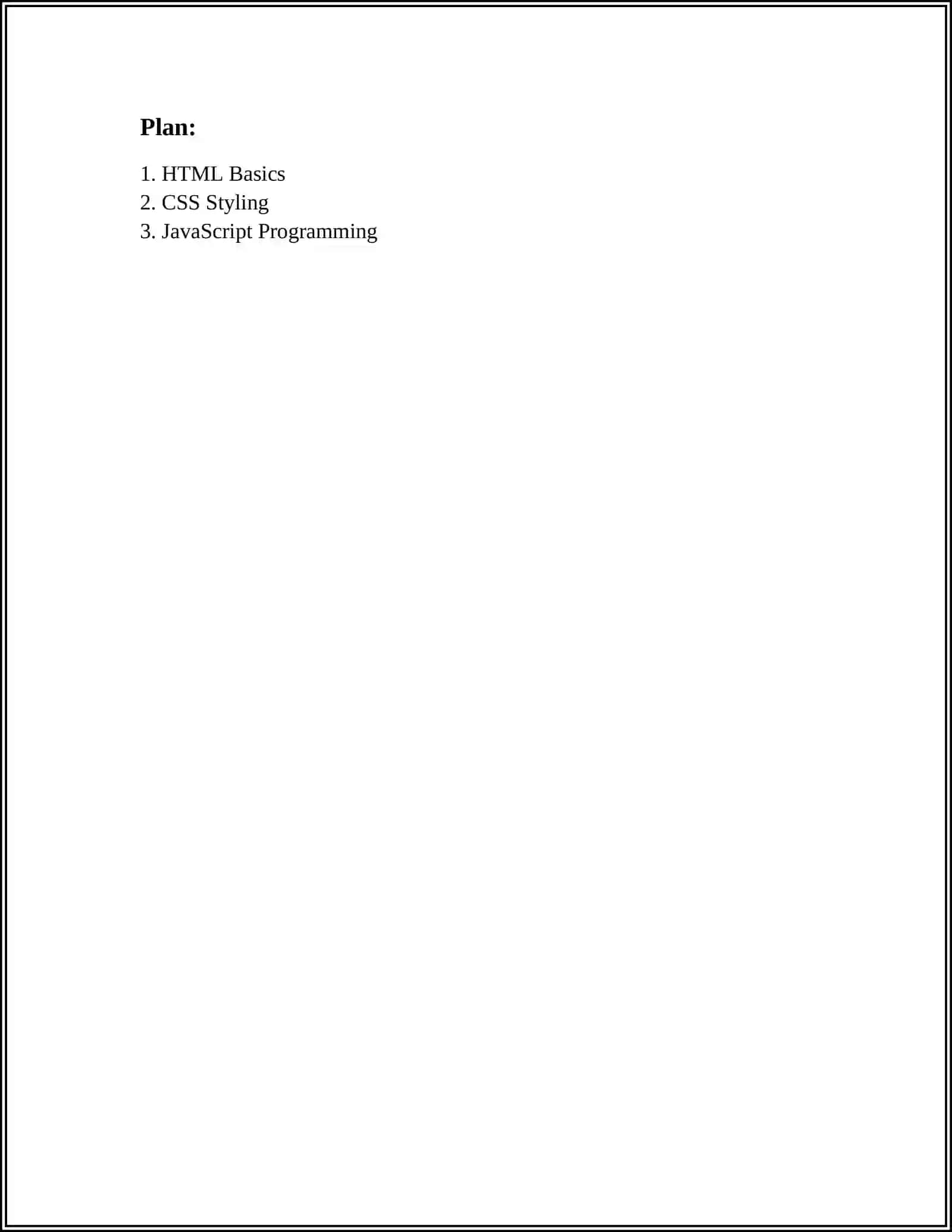 WEB SITE DEVELOPMENT 2