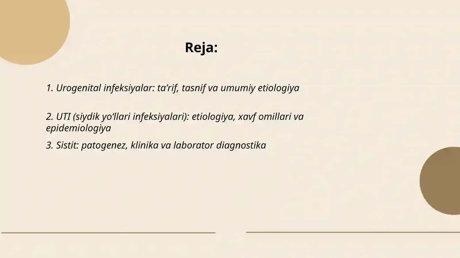 Urogenital infeksiyalar 2
