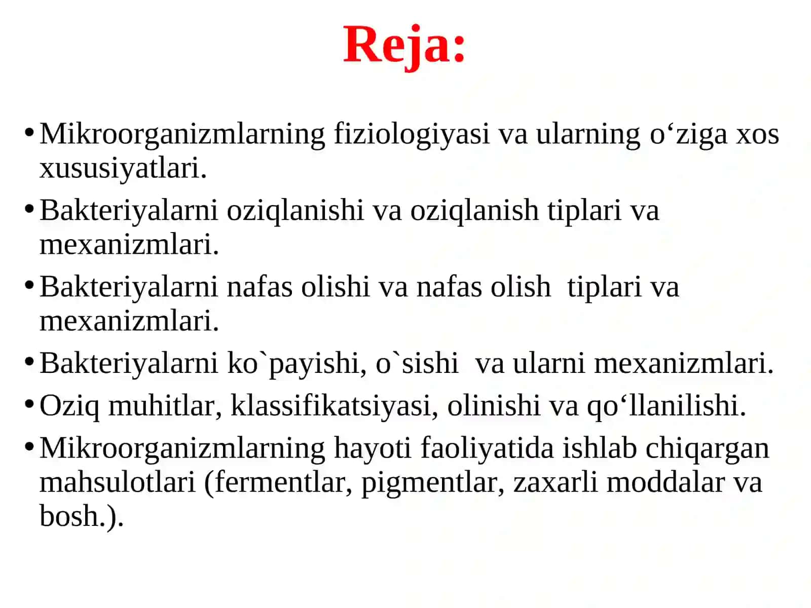 Bakteriyalarda fermentativ jarayonlar 2