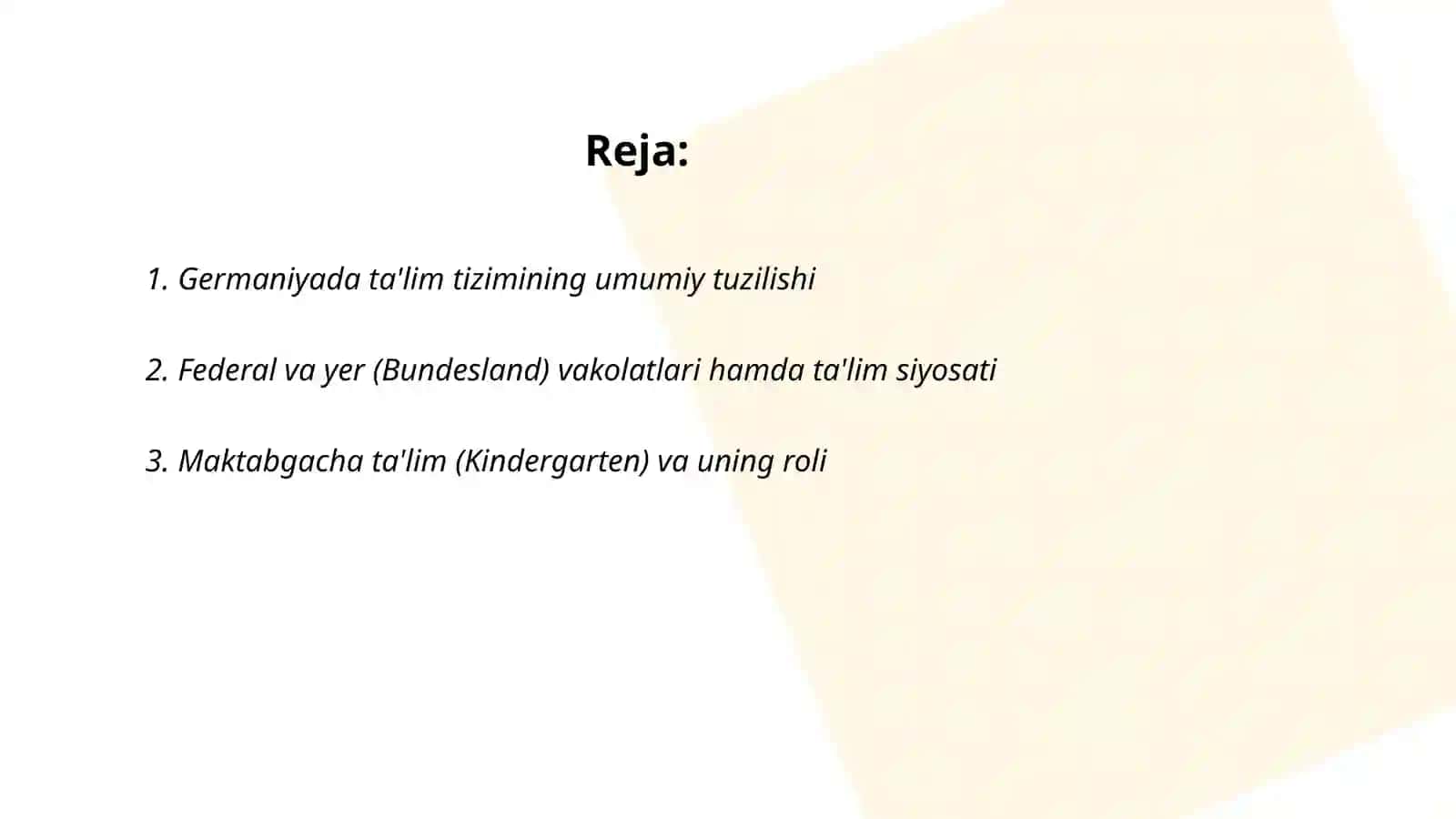 Germaniya talim tizimi 2