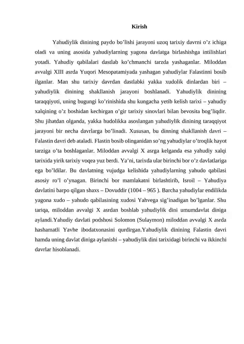 Yahudiylik talimoti 2