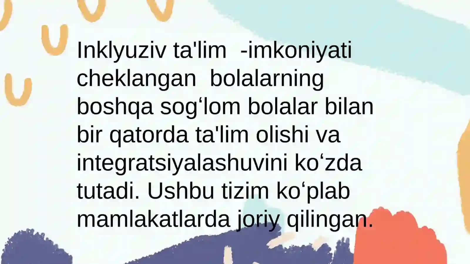 Inklyuzivta'limdajahontajribalari 2