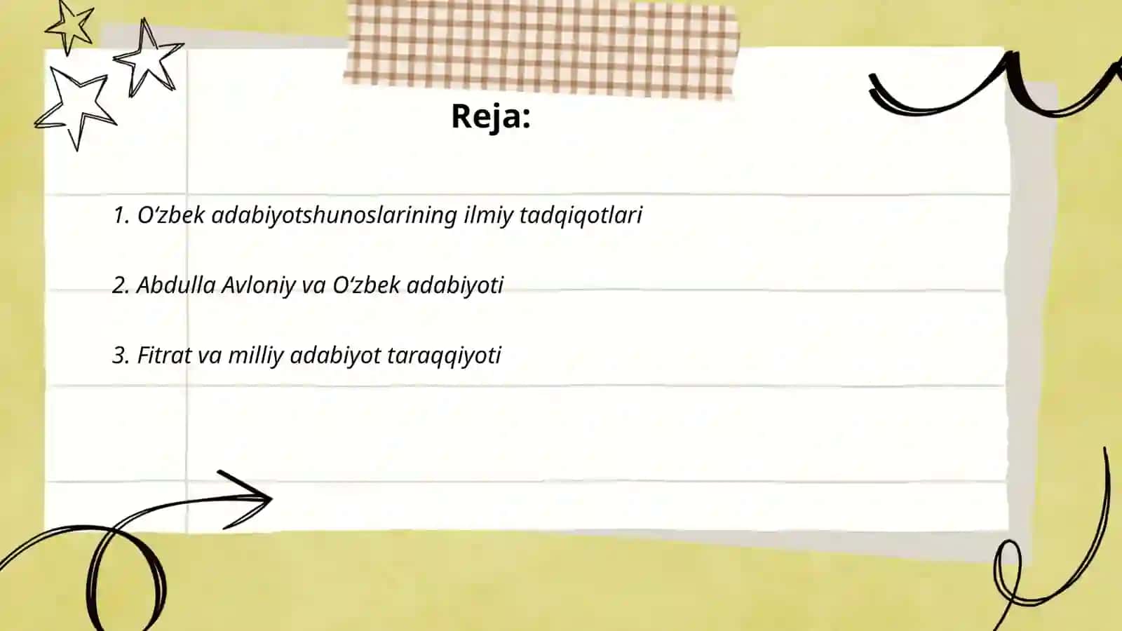 O‘zbek adabiyotshunoslari va ularning fan rivojida tutgan o‘rni 2