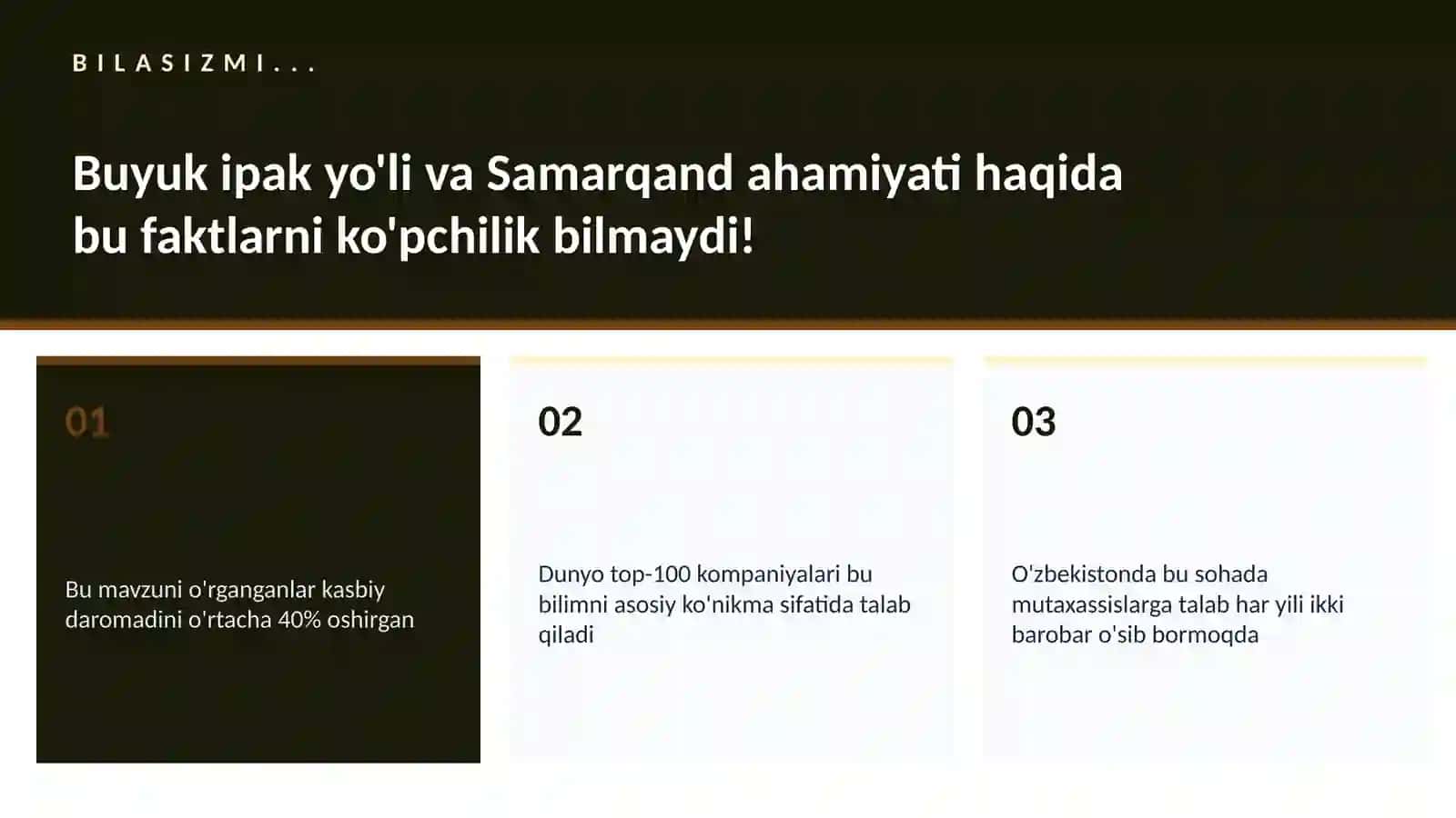 Buyuk ipak yo'li va Samarqand ahamiyati 2