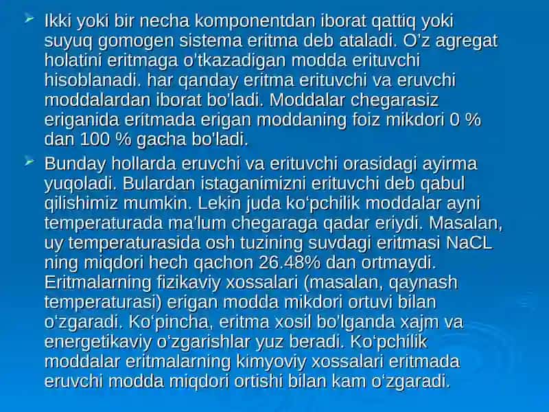 Noelektrolitlar 2