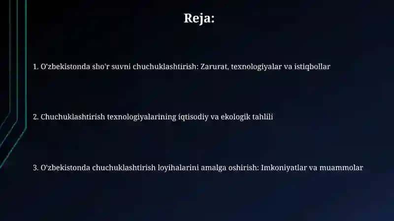 O'zbekiston sharoitida shor suvnichuchuklashtirishgoyasi 2