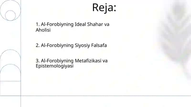 Abu nasr farobiyni qarashlari 2