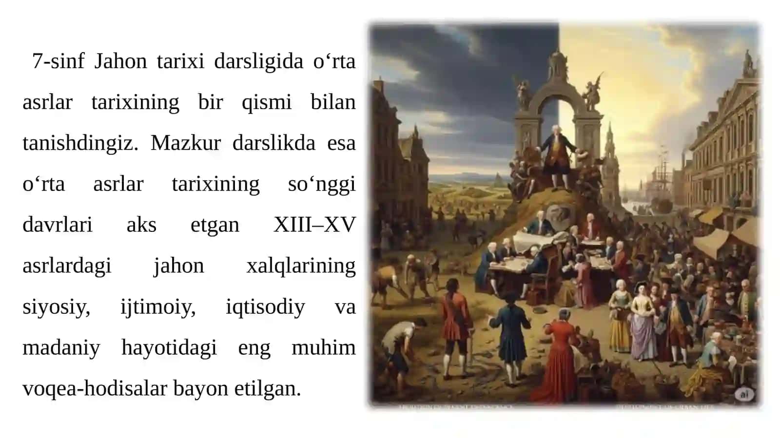 8-sinf Jahontarixi gakirish 2