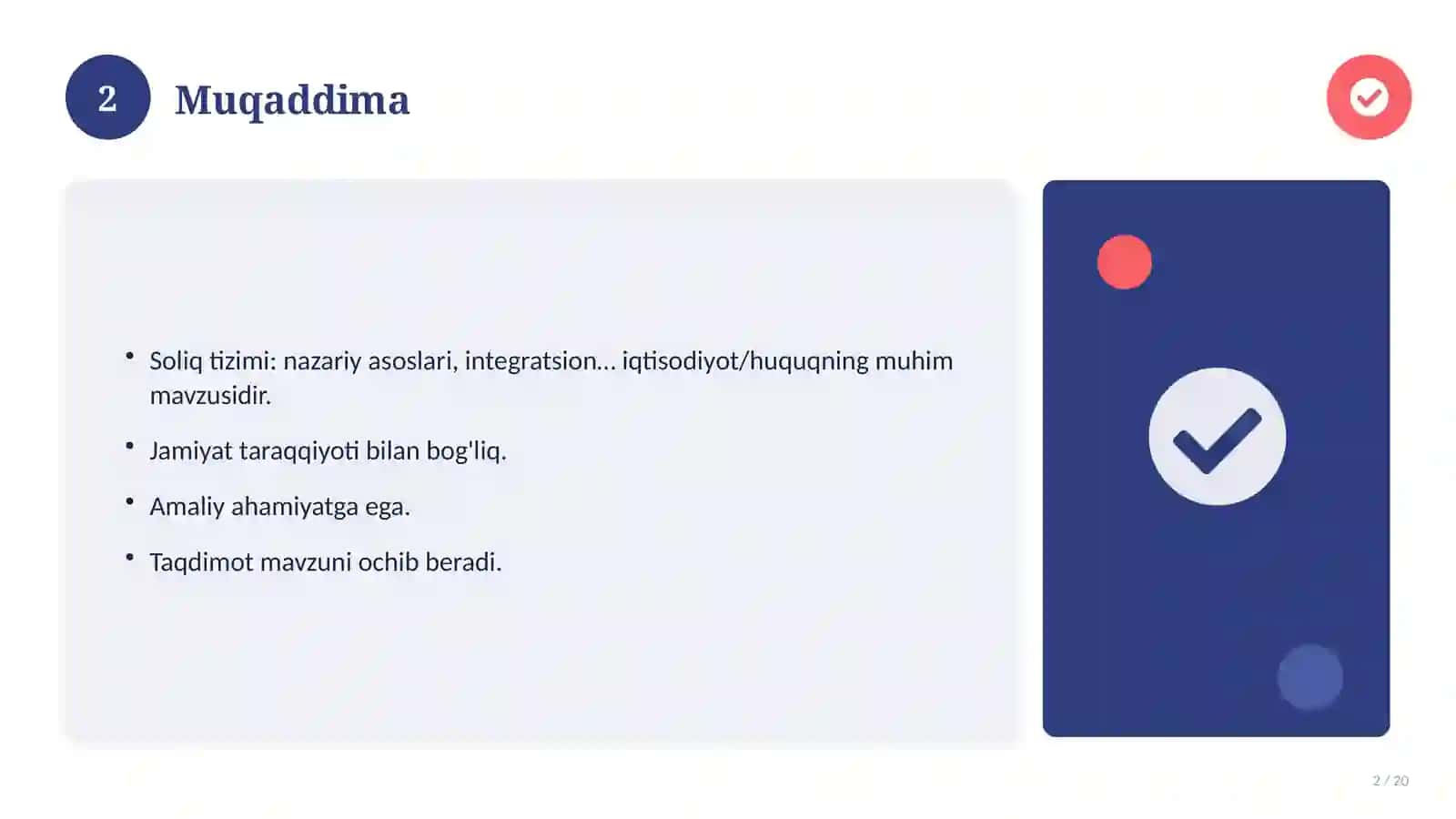 Soliq tizimi: nazariy asoslari, integratsion yondashuvda (Esse) 2