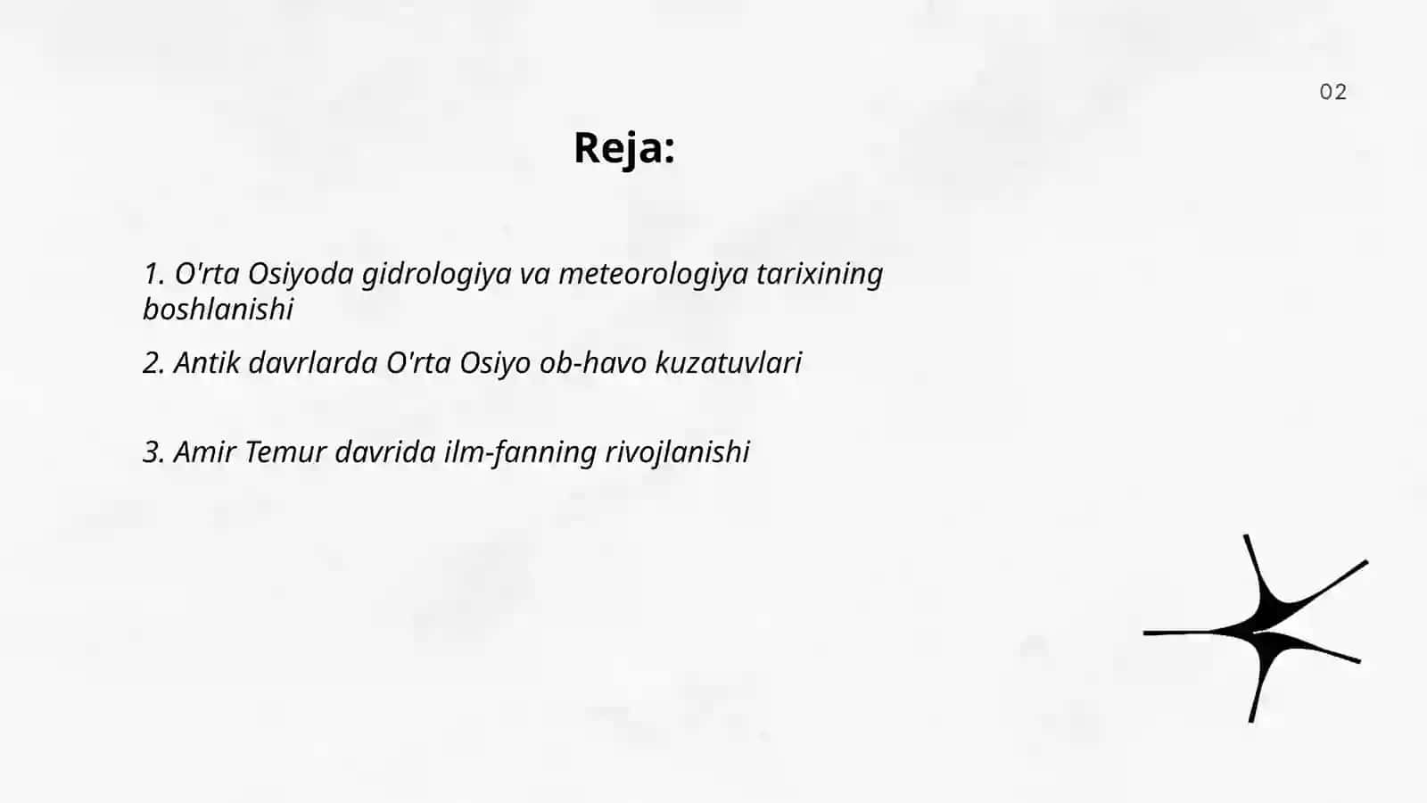 O'rta Osiyoda gidrologiya va meteorologiyaning rivojlanish tarixi 2