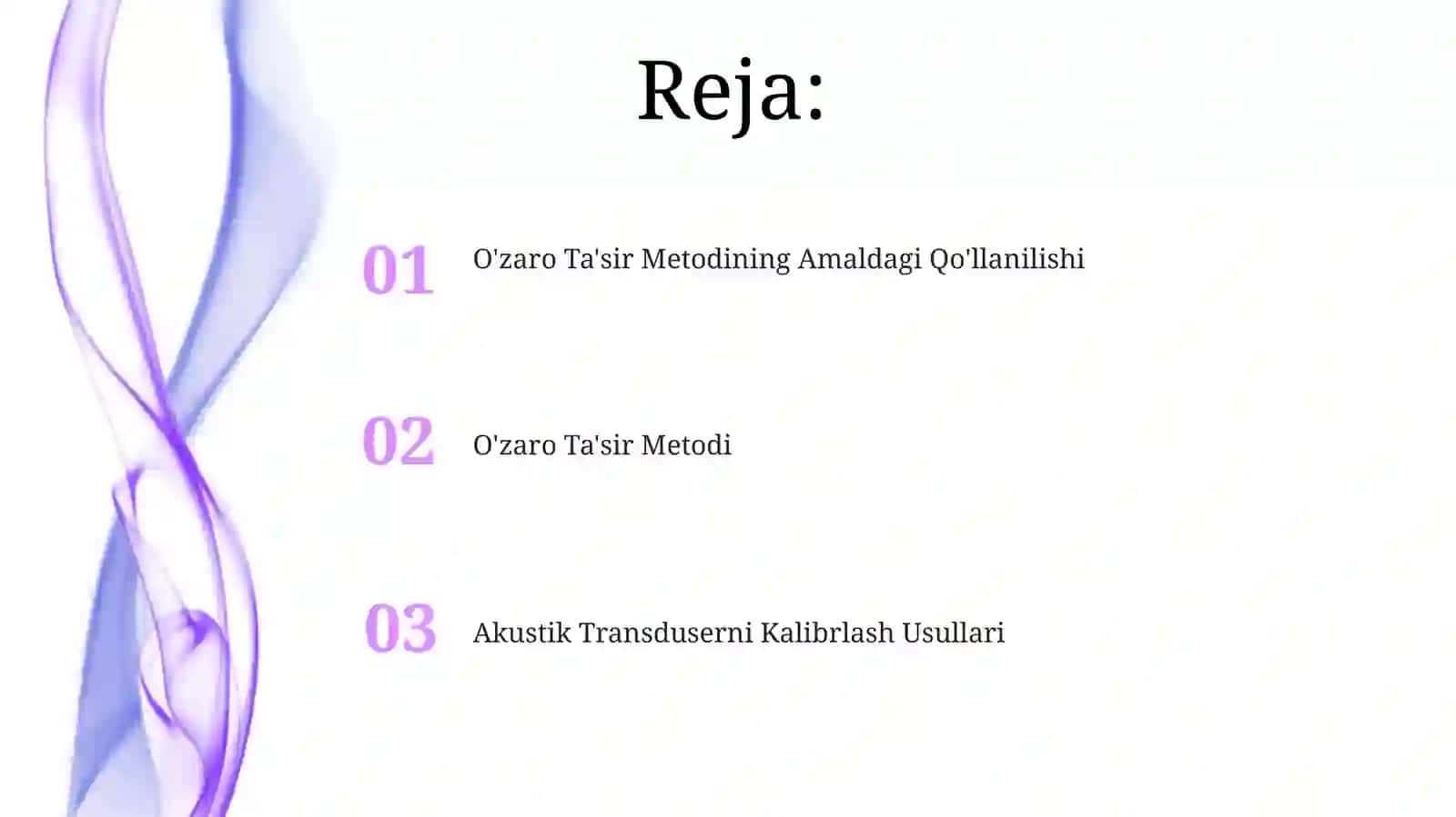 Akustik Transduserni Kalibrlash Usullari 2