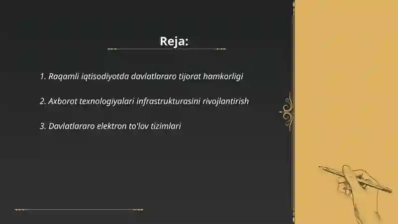 Raqamli iqtisodiyotda davlatlararo hamkorlik 2