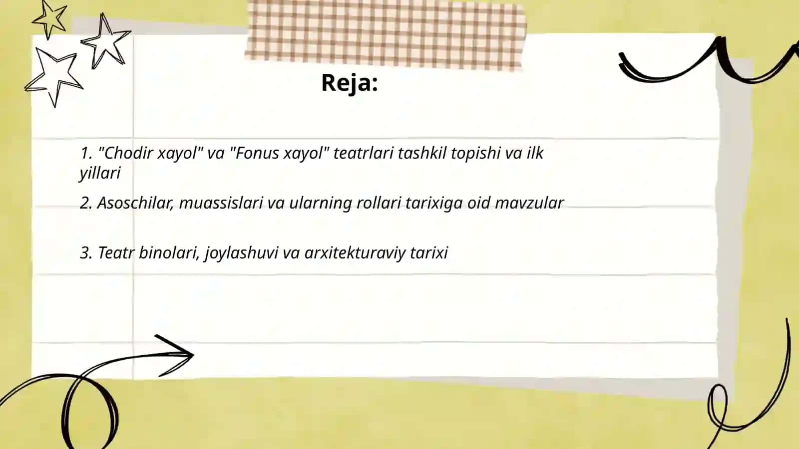 "Chodir xayol" va "Fonus xayol" teatrlari 2