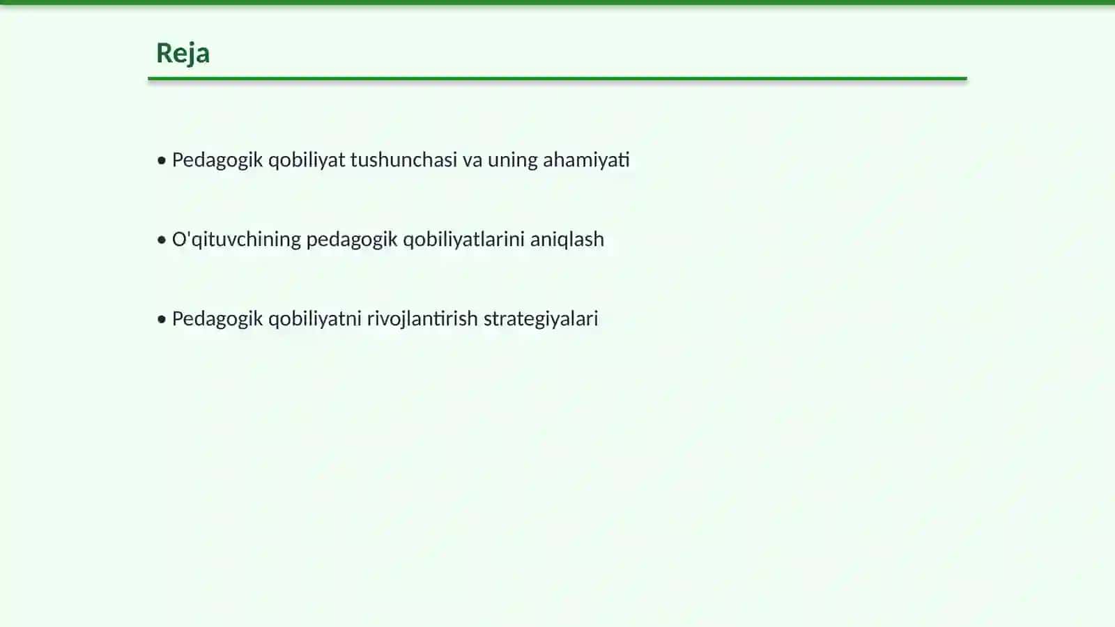 Pedagogik qobiliyatni shakllantirish yoʻllari 2