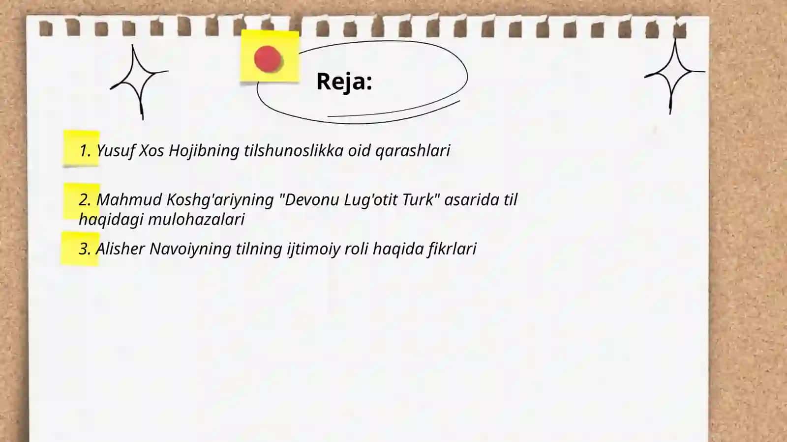 Sharq mutafakkirlarining til shakllanishiga oid qarashlari 2