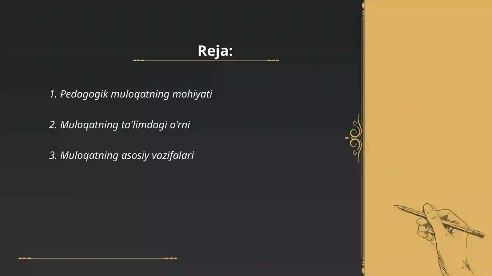 Pedagogik muloqat 2