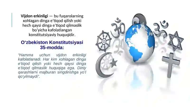 O‘zbekistonda faoliyat yurituvchi diniy tashkilotlar 2