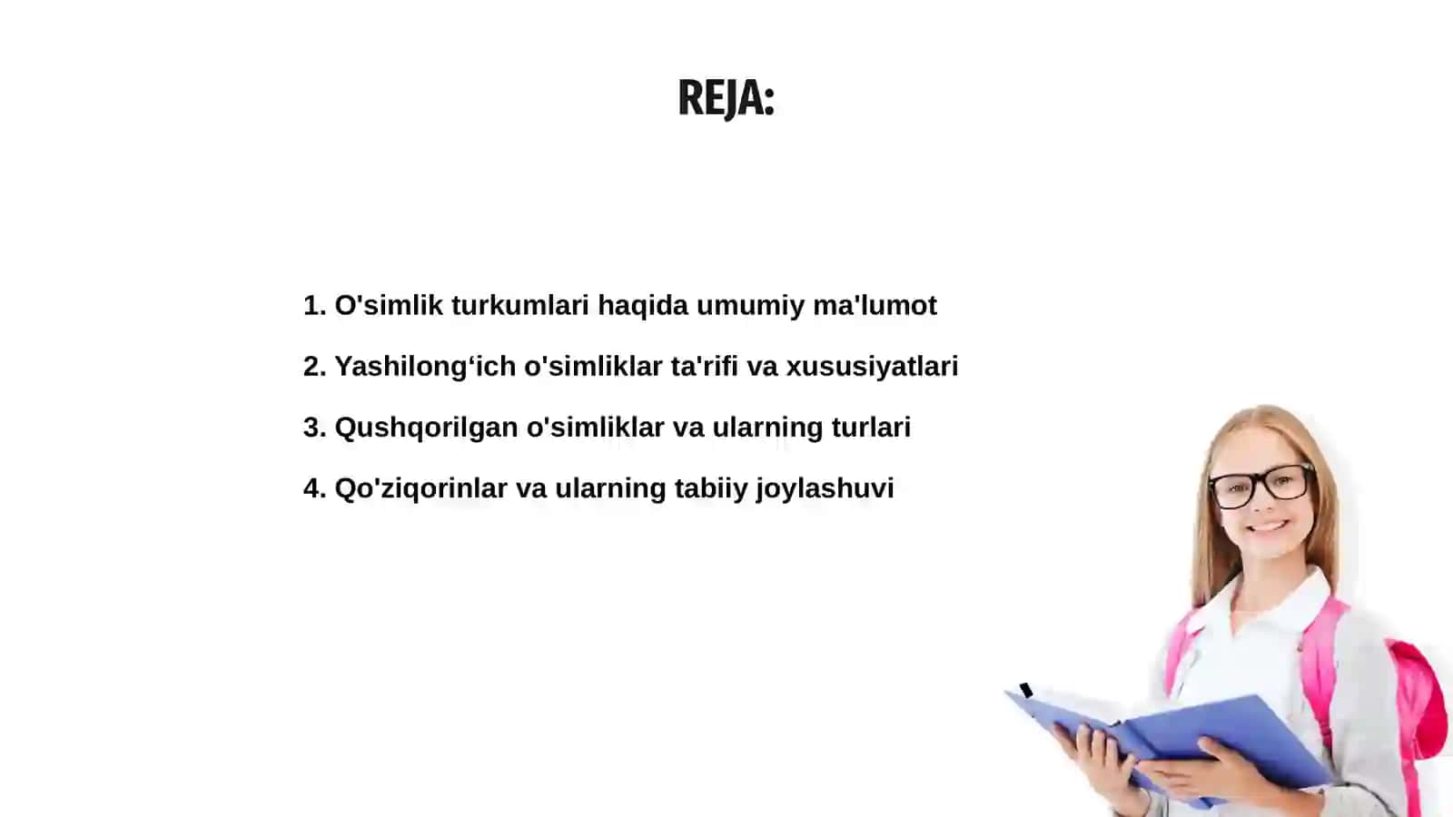 O'simlik turkumlari va ularning tabiiy joylashishi 2