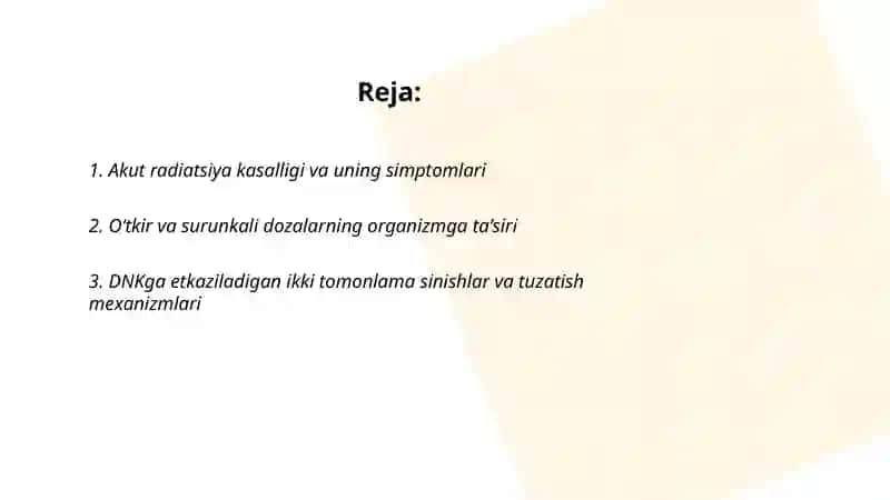 Ionlashtiruvchi nurlarnishning organizmga zararli tasiri 2