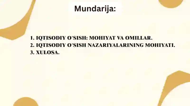 BARQAROR IQTISODIY O’SISHNI TA’MINLASH YO’LLARI 2