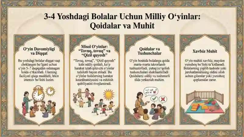 Milliy va harakatli o’yinlarni bolani yoshiga mos holda tanlash va o’tkazish 2