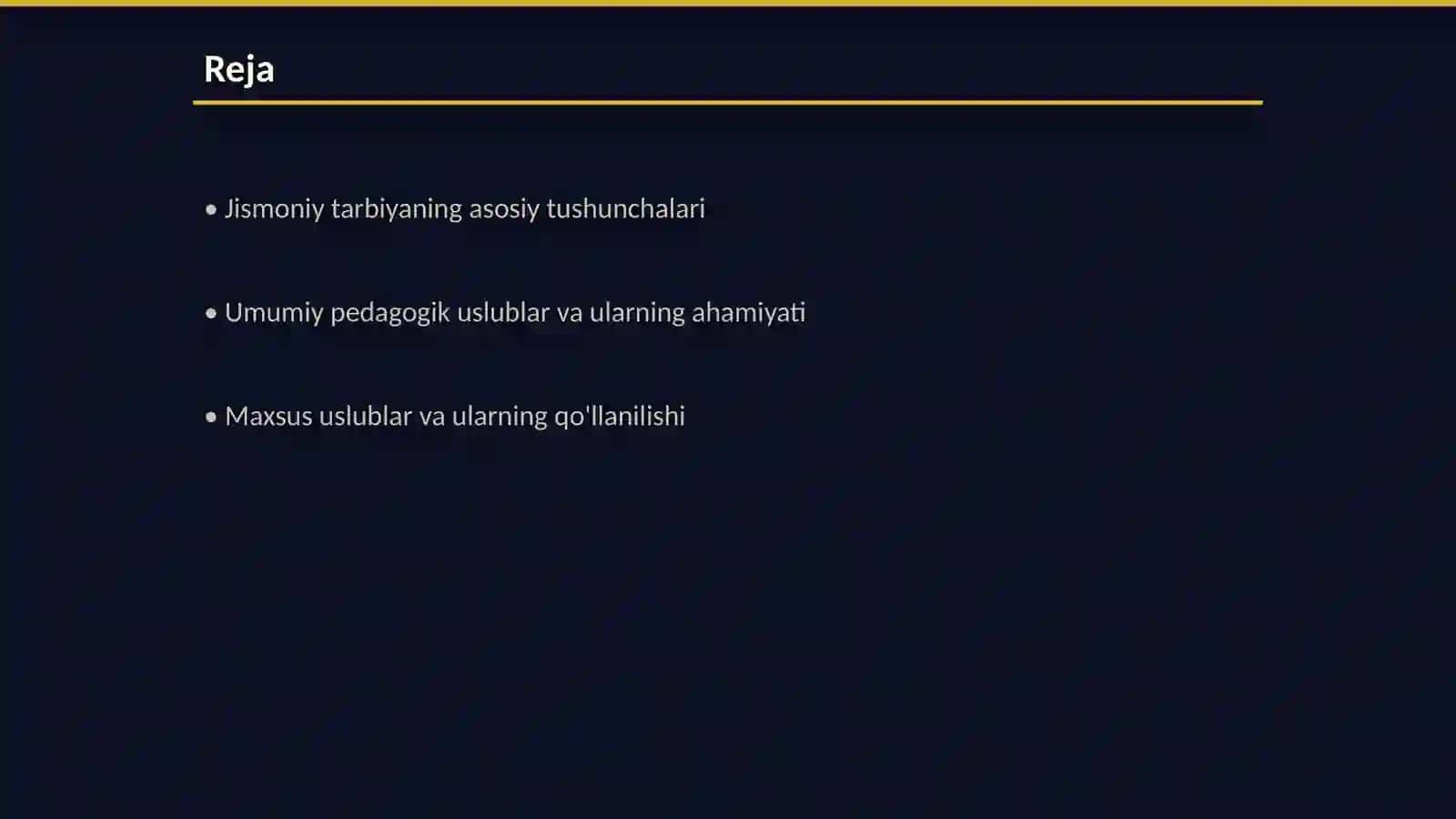 Jismoniy tarbiyaning umum pedogogik va maxsus uslublari 2