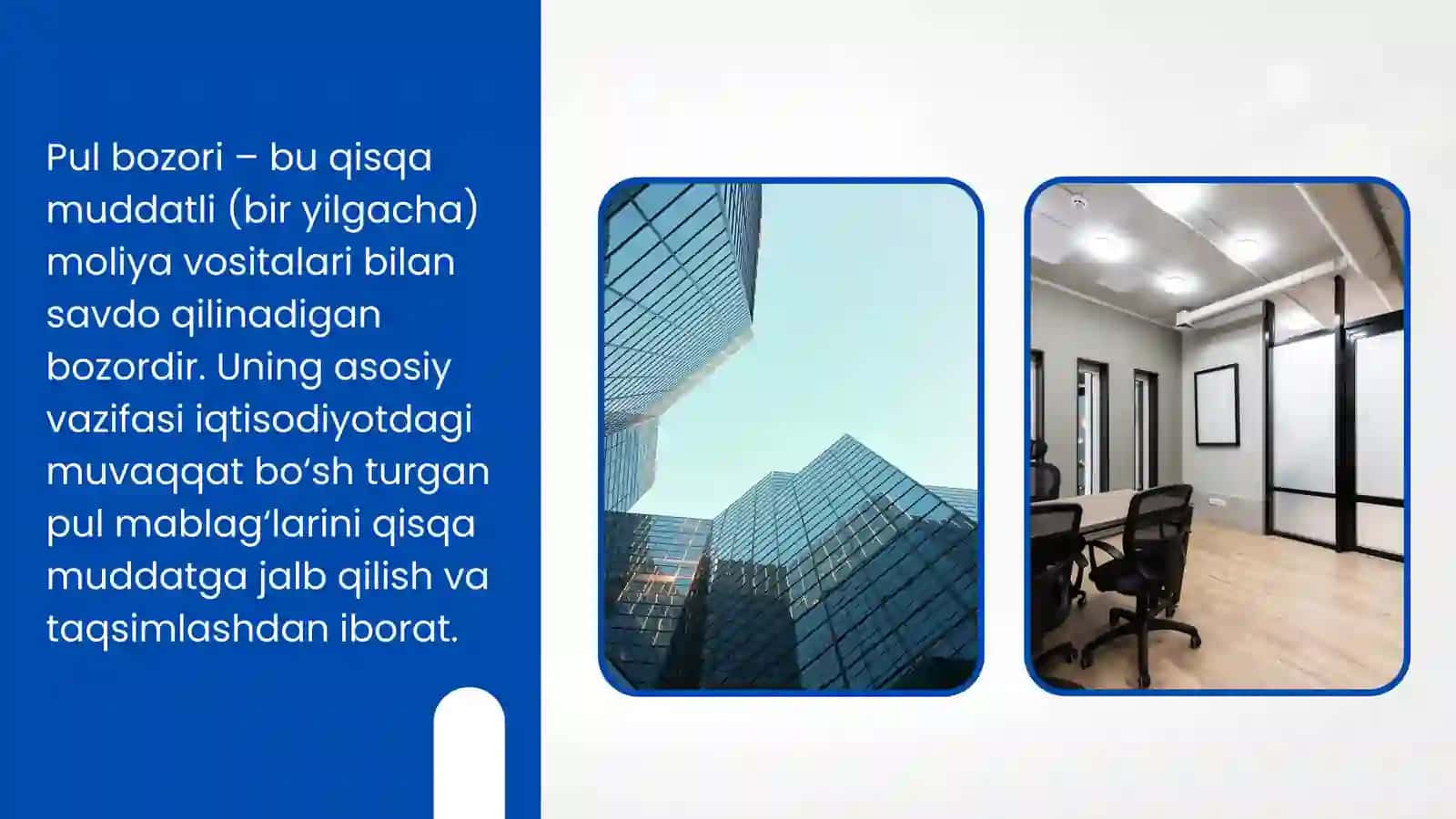 PUL BOZORINING IQTISODIY MOHIYATI, VUJUDGA KELISHI VA QO‘LLANISH XUSUSIYATLARI 2