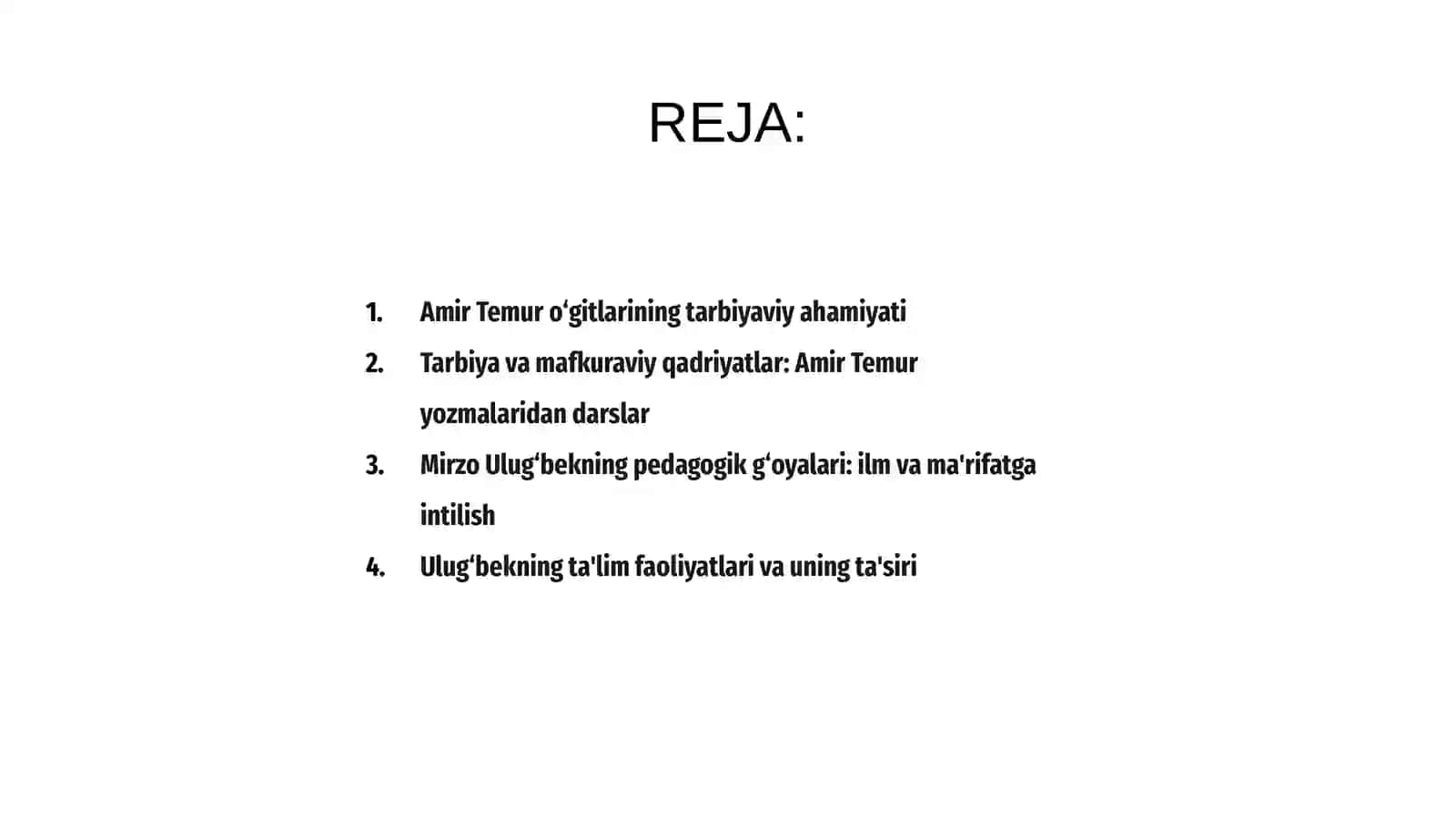 Amir Temur o‘gitlarining tarbiyaviy ahamiyati 2
