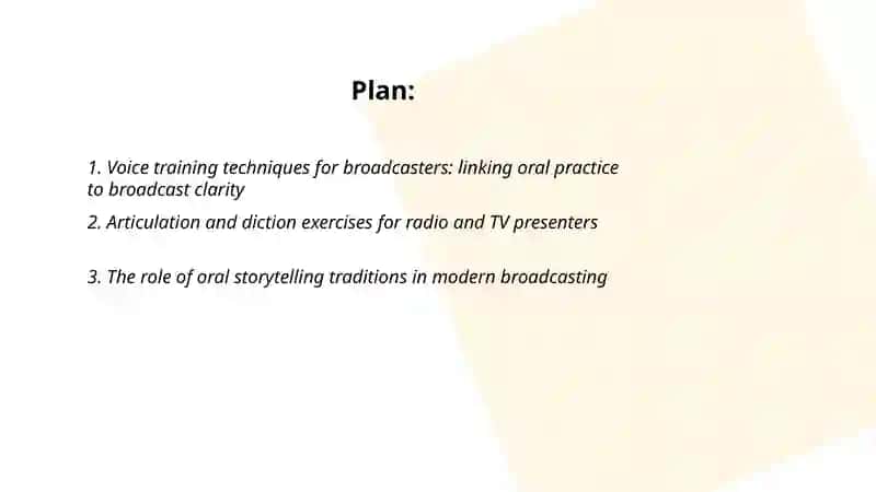 Voice Training Techniques for Broadcasters 2