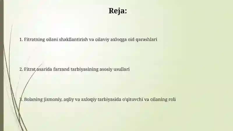 Fitratning“Oilaasari” 2