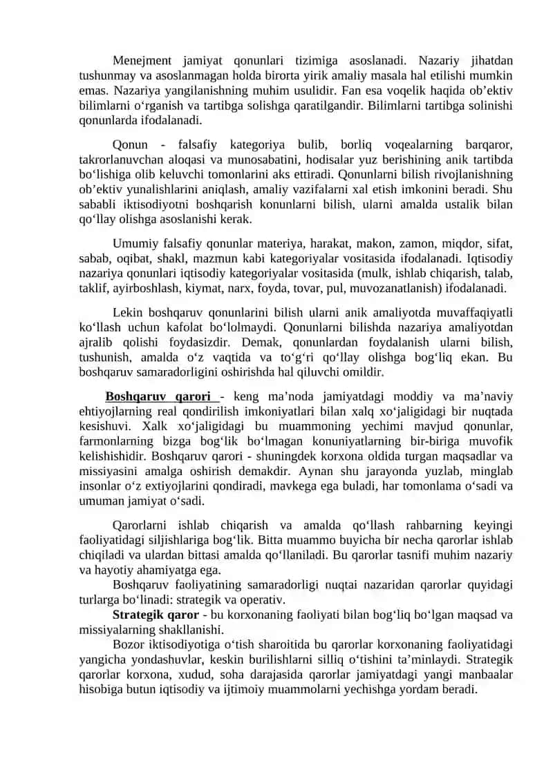 Jismoniy tarbiya va sport menejmentida qaror qabul qilish uslublari 2