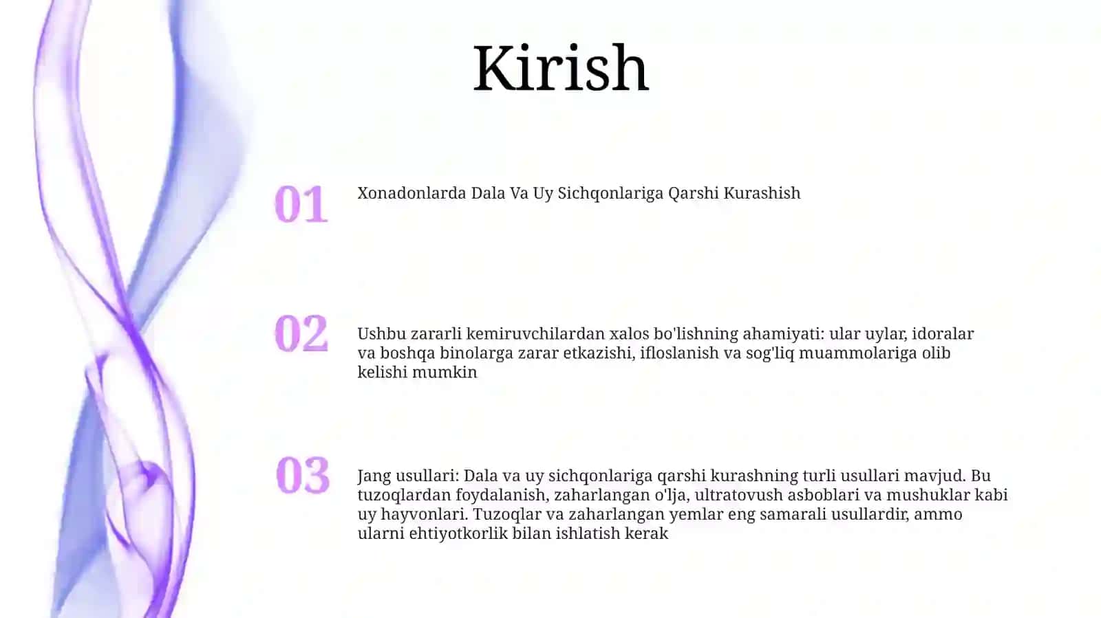 Xonadonlarda Dala Va Uy Sichqonlariga Qarshi Kurashish 2