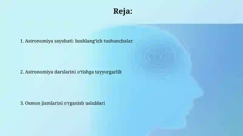 Astronomiya bo'ylab sayohat 2