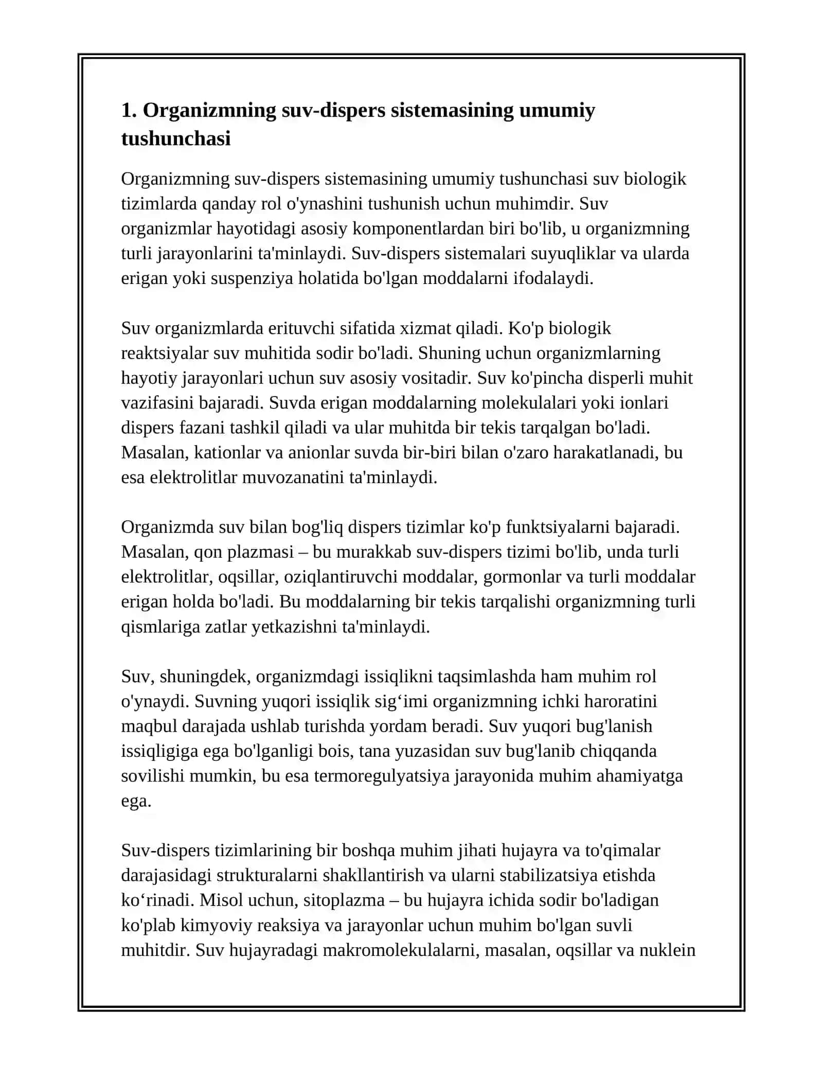 ORGANIZIMNING SUV-DISPERS SISTEMASI HAQIDA SLAYD 2