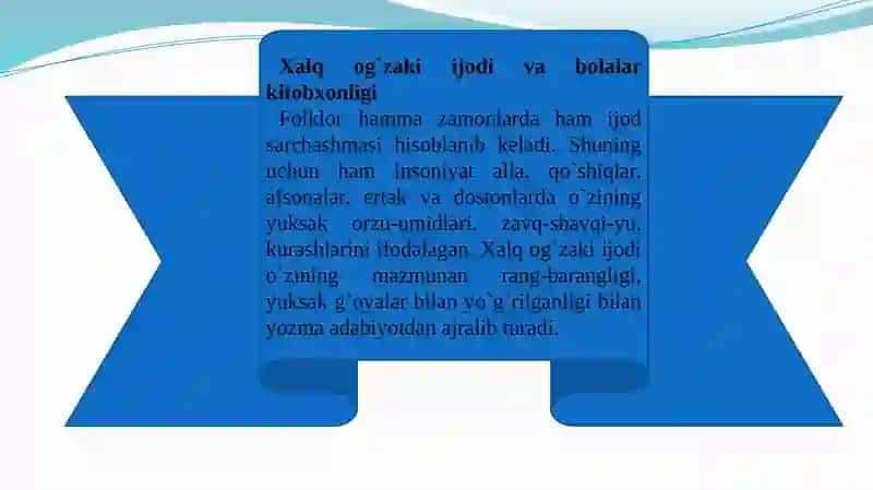 BADIIY JANRLAR 2