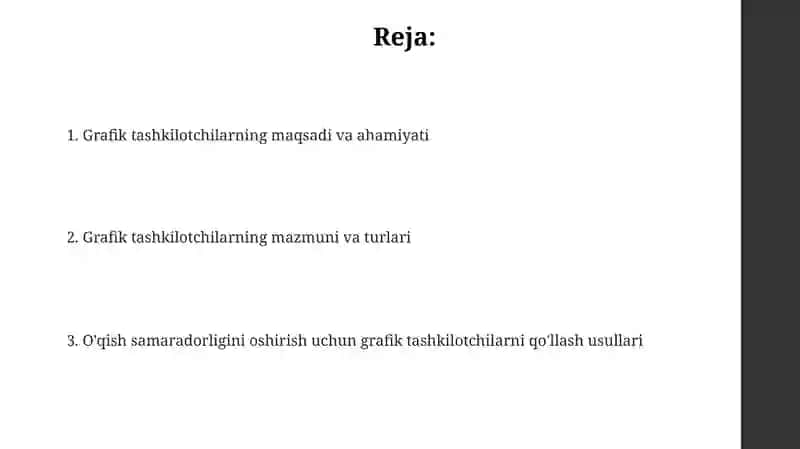 Grafik Tashkilotchilarning Maqsadi va Mazmuni 2