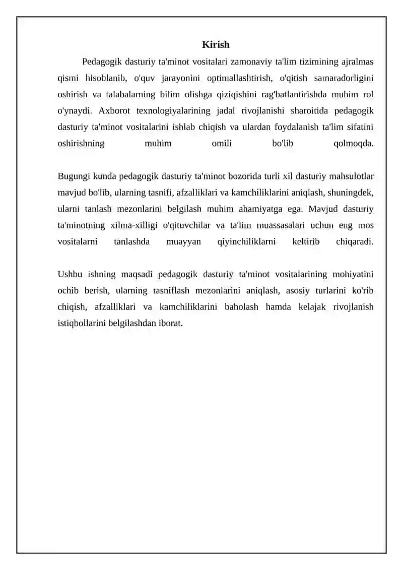 Pedagogik dasturiy ta'minot 2