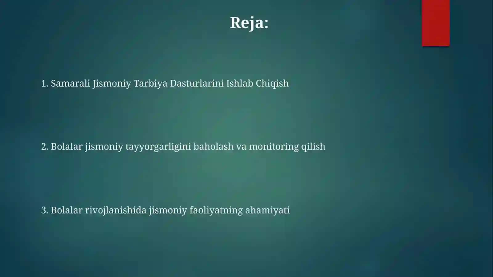 Jismoniytarbiyajarayonidabolalarnitarbiyalashvaoqizishbirligi 2