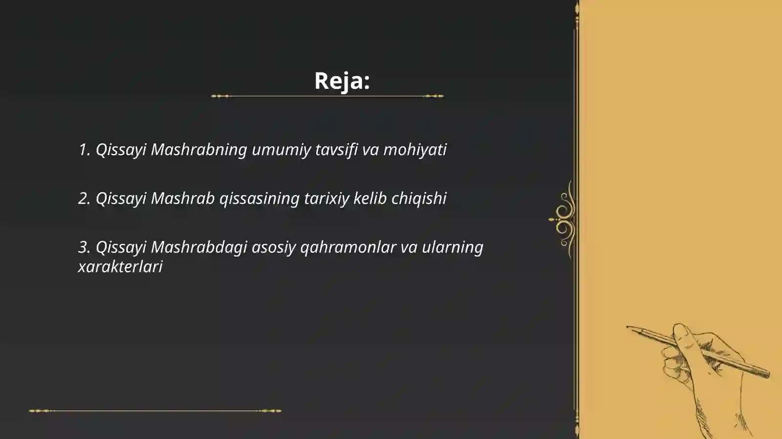 Qissayi Mashrab 2