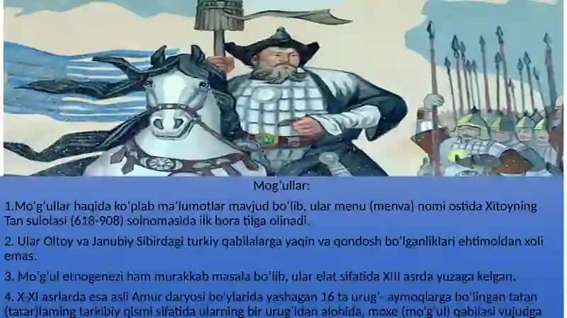Movarounnahr va Xurosonning mo‘g‘ullar tomonidan bosib olinishi. Jaloliddin Manguberdi Vatan qahramoni. 2