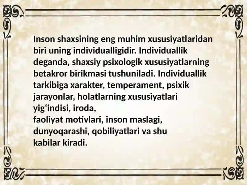 TEMPERAMENT 2