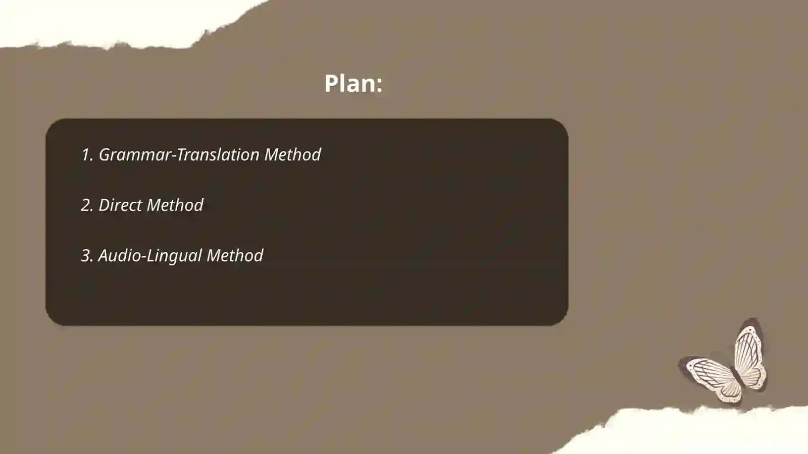 Approaches to language teaching 2