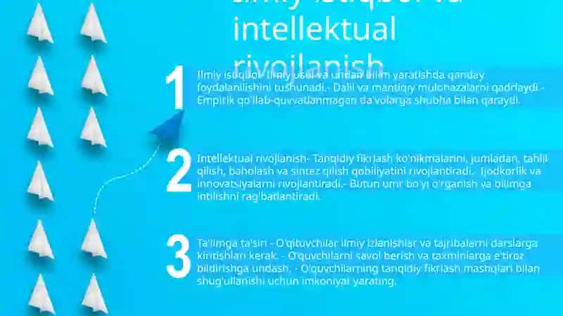 Ilmiy Dunyoqarashni Shakllantirish Va OʻQuvchilarni Aqliy Tarbiyalash 2