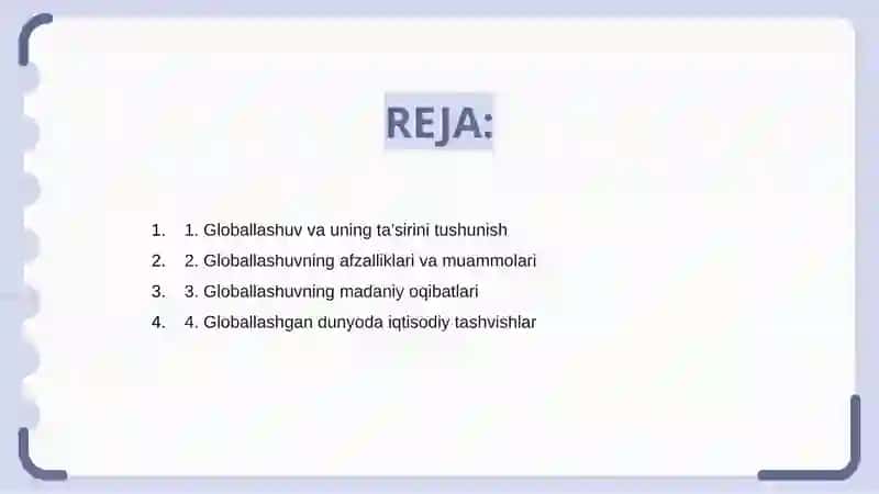 Globallashuv va uning ta’sirini tushunish 2