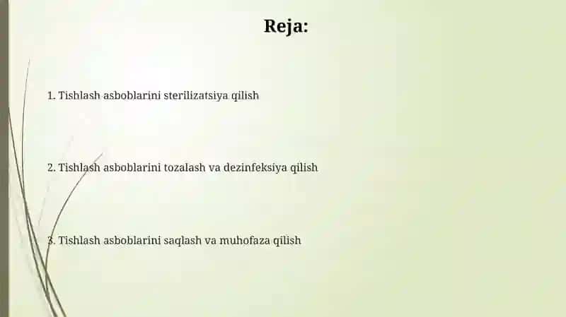 Tishlash asboblarini parvarish qilish haqida 2
