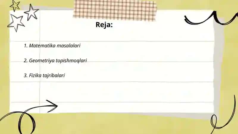 Matematika masalalari 2