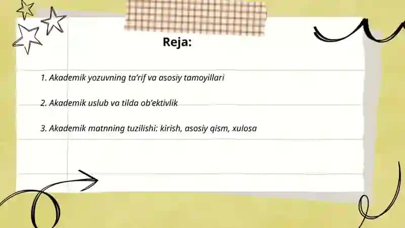 Akademik yozuv 2
