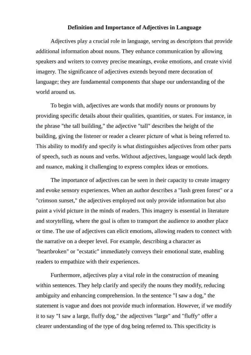 Collagues. Adjectives 2