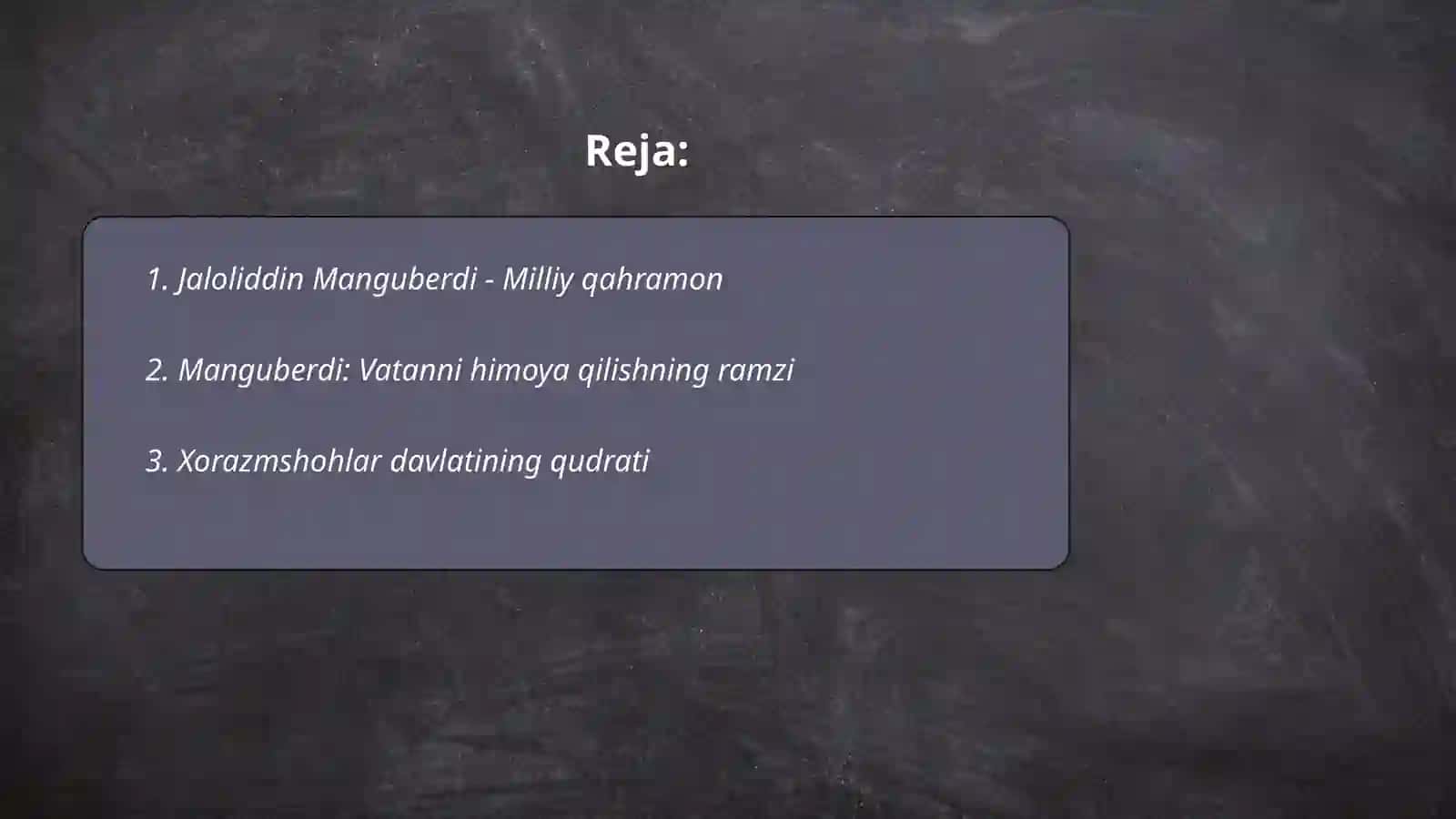 Jaloliddin Manguberdi vatan himoyachisi 2